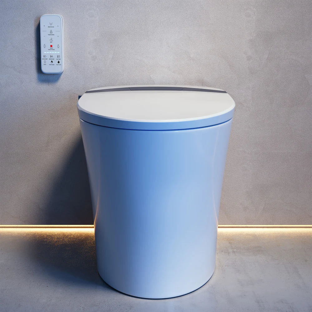 SWISS MADISON - Viro Smart Tankless Elongated Toilet and Bidet, Touchless Vortex Dual-Flush 1.1/1.6 gpf