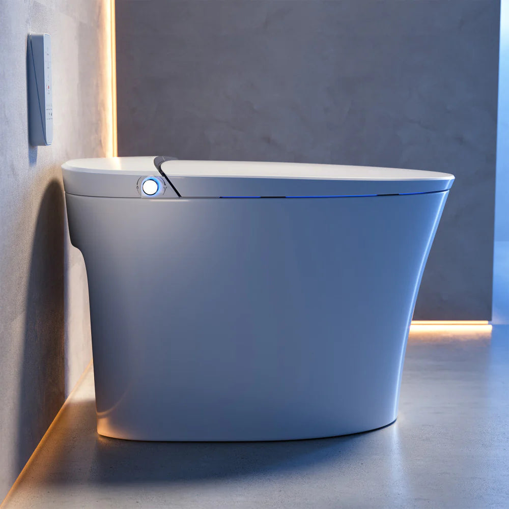 SWISS MADISON - Viro Smart Tankless Elongated Toilet and Bidet, Touchless Vortex Dual-Flush 1.1/1.6 gpf