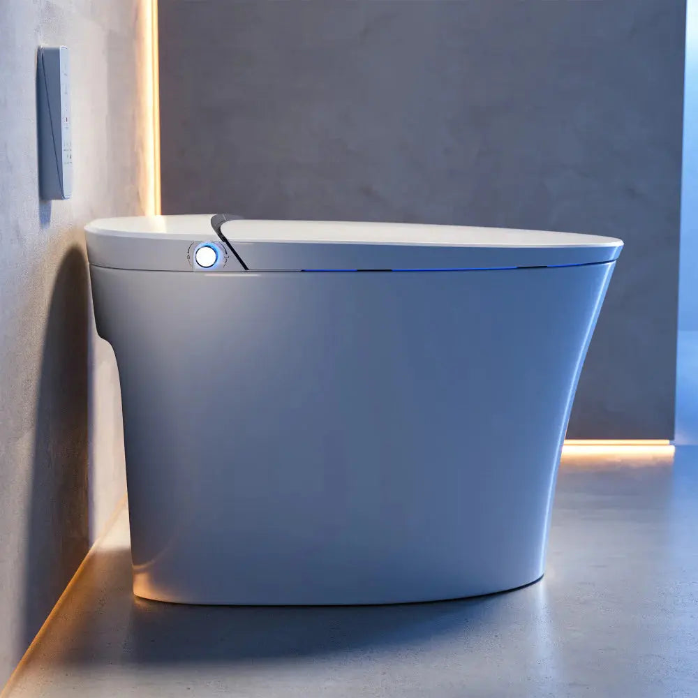 SWISS MADISON  - Viro Smart Tankless Elongated Toilet and Bidet, Touchless Vortex Dual-Flush 1.1/1.6 gpf - Premium Bidet : Smart Toilets & Bathroom Amenities