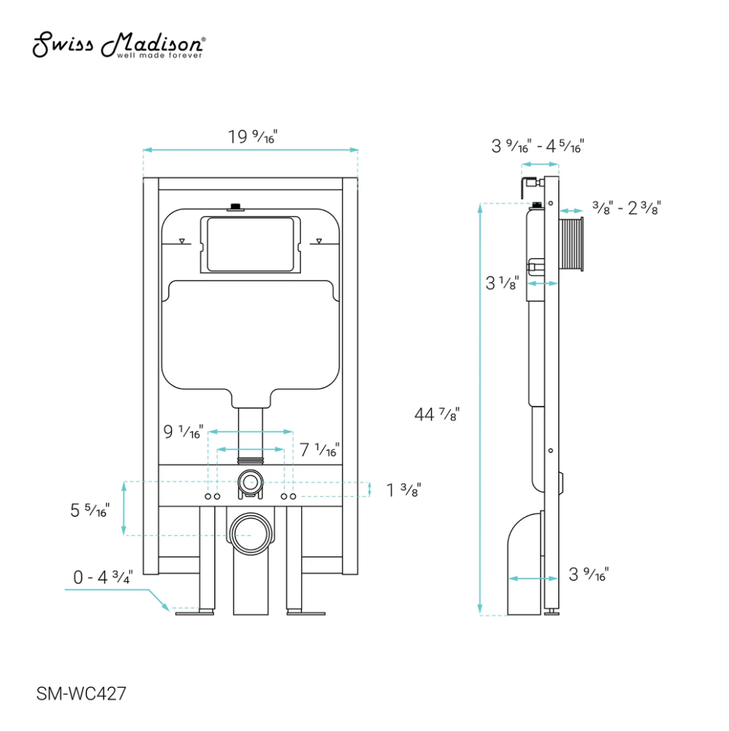 SWISS MADISON - Hugo Smart Wall-Hung Bidet Toilet - - - Premium Bidet : Smart Toilets & Bathroom Amenities