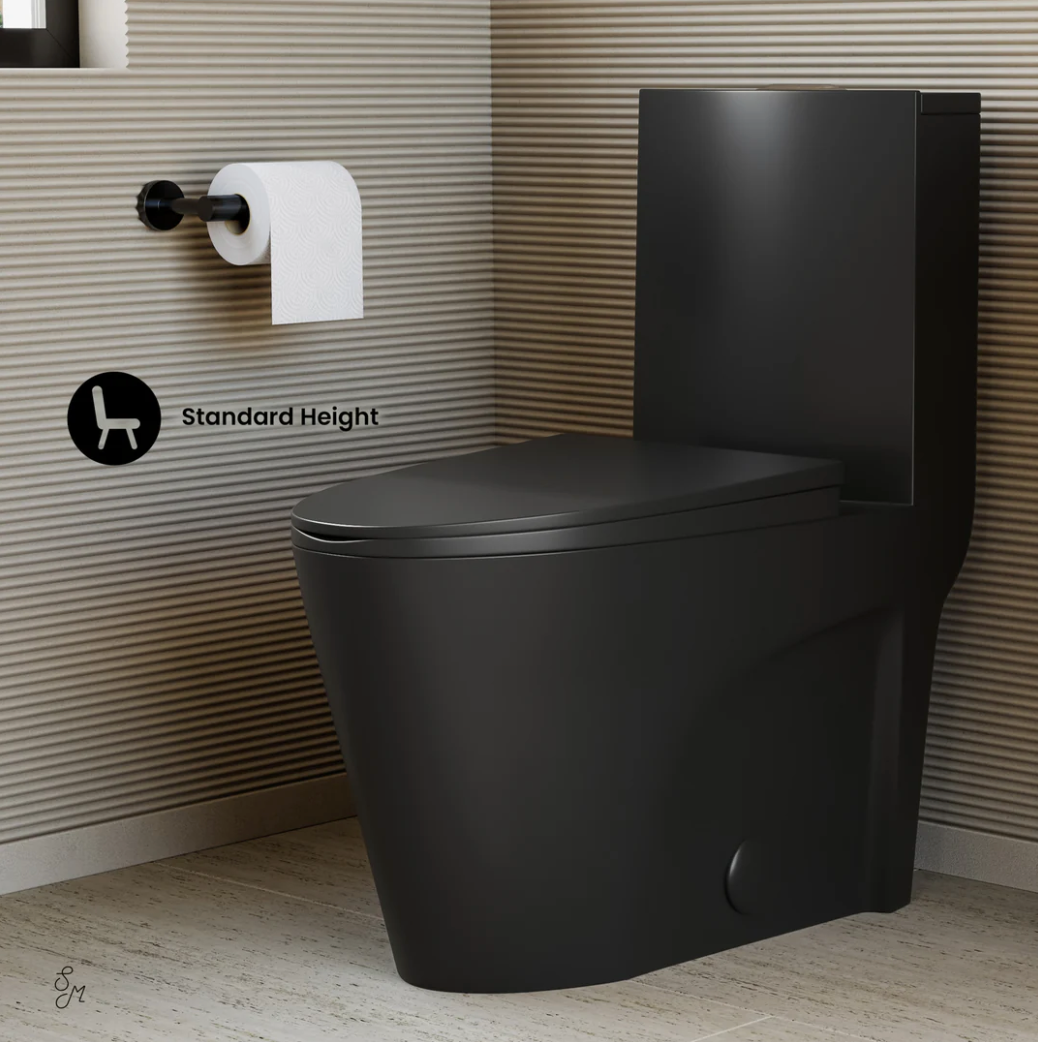 SWISS MADISON - St. Tropez One-Piece Toilet Vortex Dual-Flush - - - Premium Bidet : Smart Toilets & Bathroom Amenities