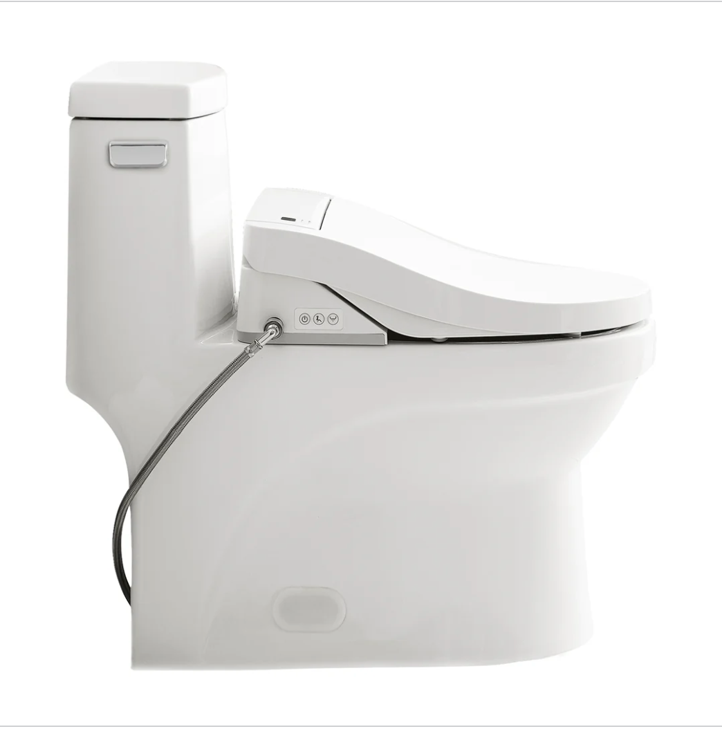 SWISS MADISON - Virage One-Piece Toilet with Vivante Smart Seat - - - Premium Bidet : Smart Toilets & Bathroom Amenities