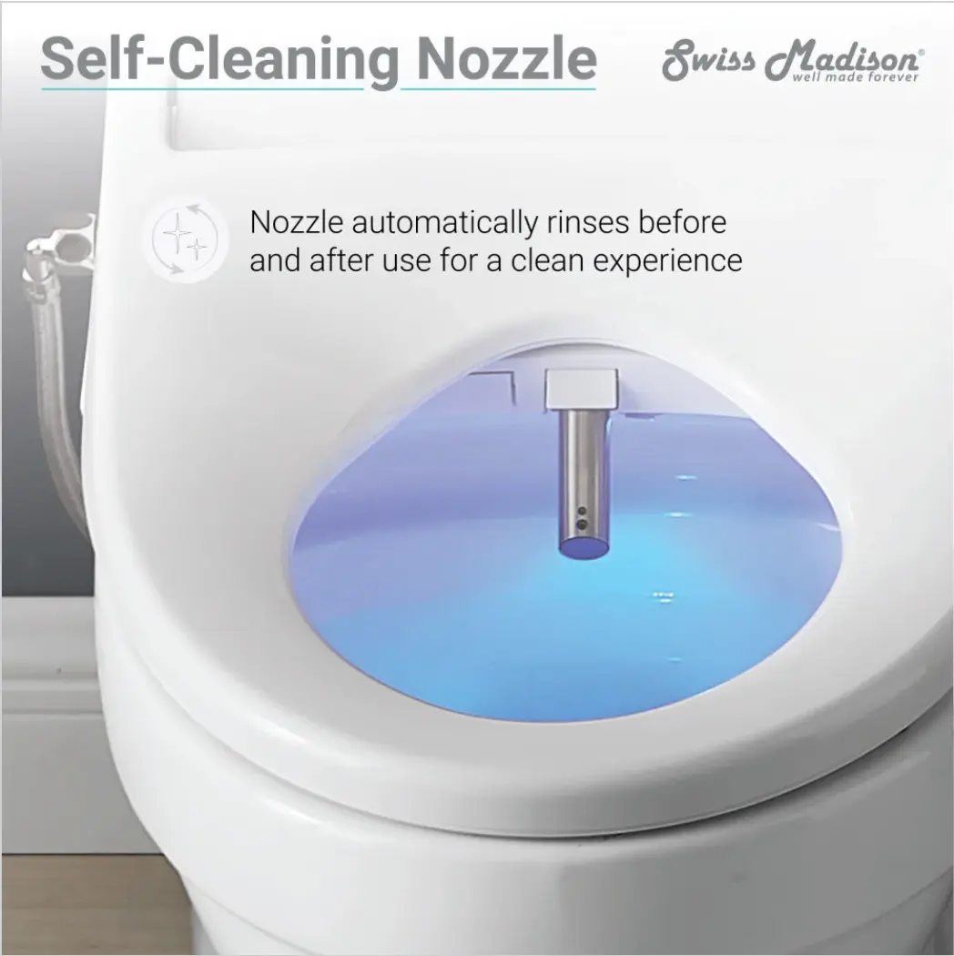 SWISS MADISON - Vivante Smart Toilet Seat Bidet - -  - Premium Bidet : Smart Toilets & Bathroom Amenities