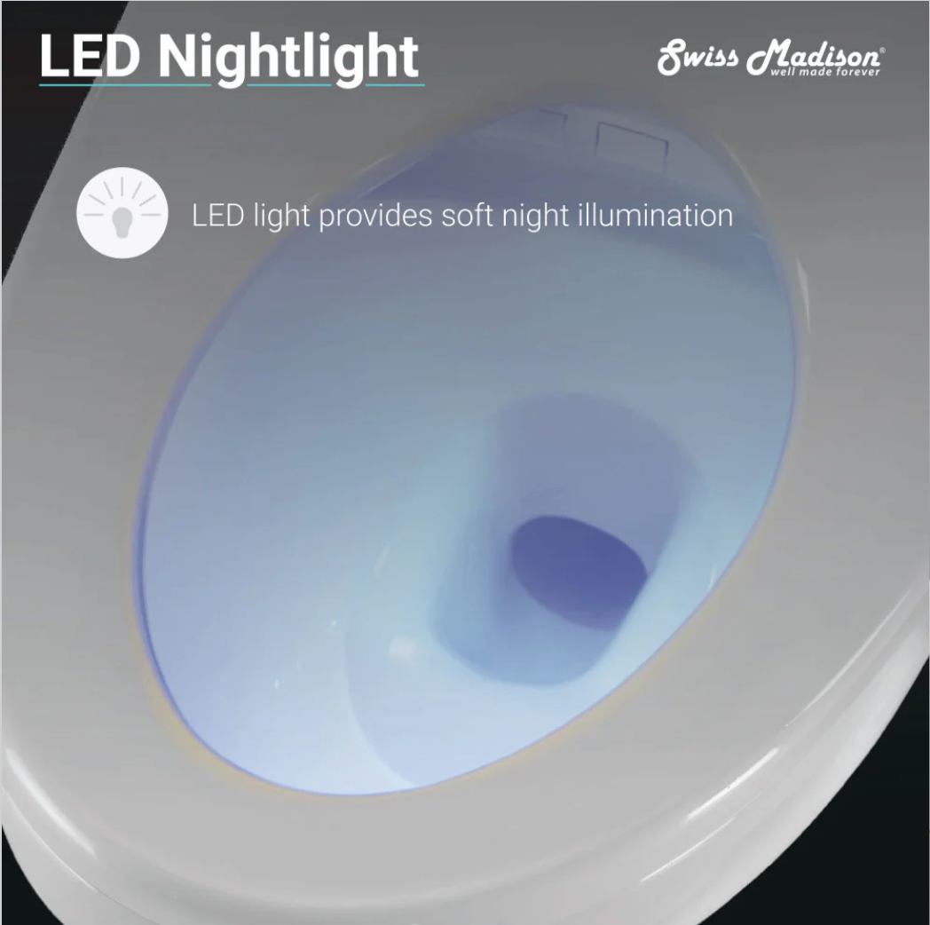 SWISS MADISON - Vivante Smart Toilet Seat Bidet - - - Premium Bidet : Smart Toilets & Bathroom Amenities