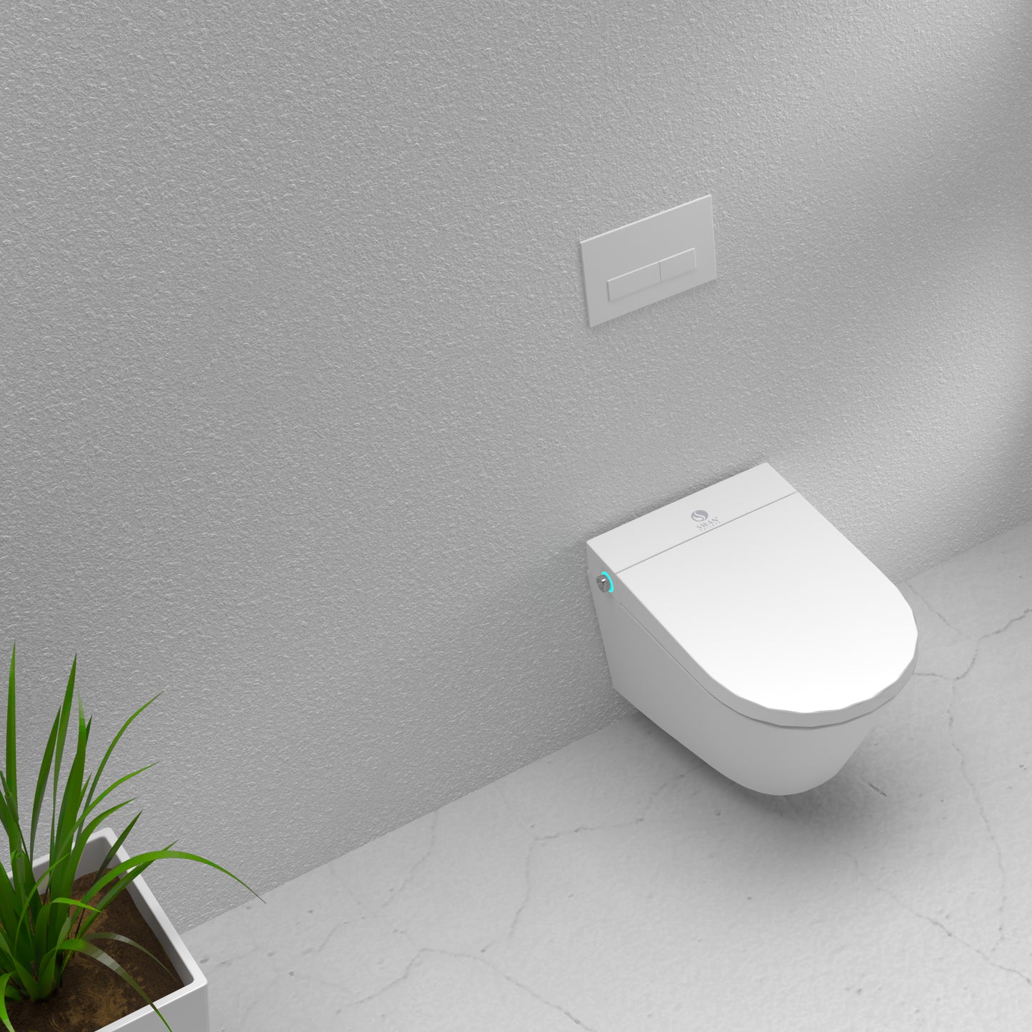 SWAN S - PRO WALL MOUNT Bidet Toilet