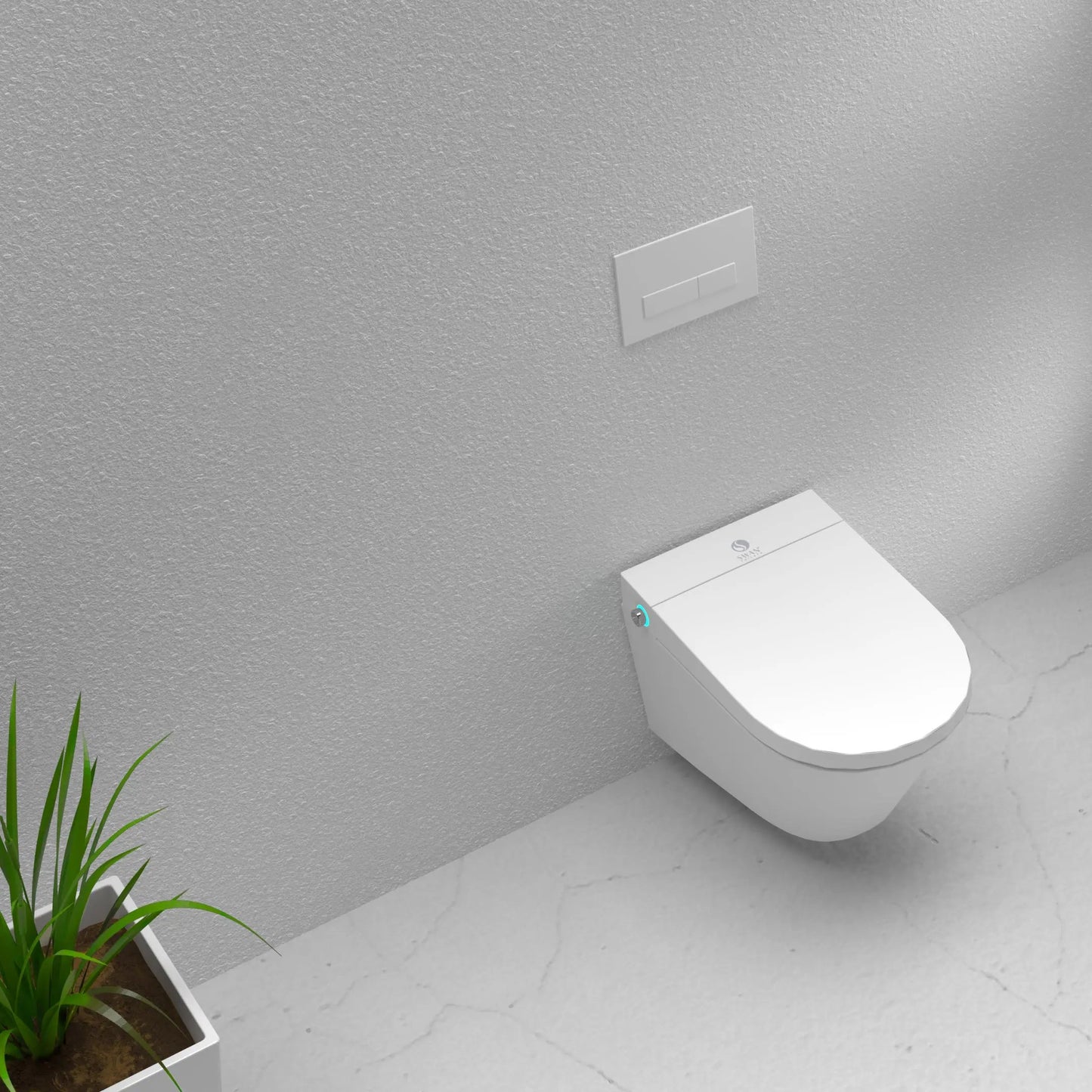 SWAN S - PRO WALL MOUNT Bidet Toilet - Premium Bidet : Smart Toilets & Bathroom Amenities