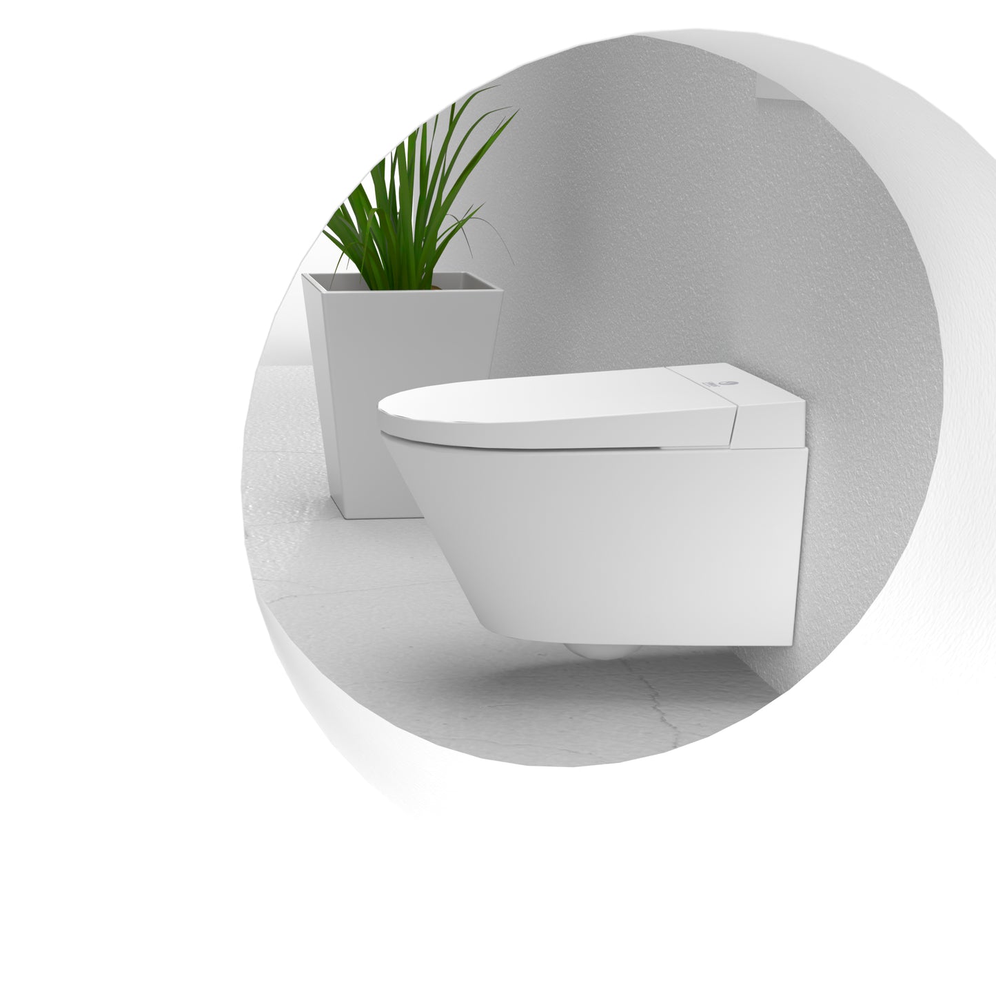 SWAN S - PRO WALL MOUNT Bidet Toilet