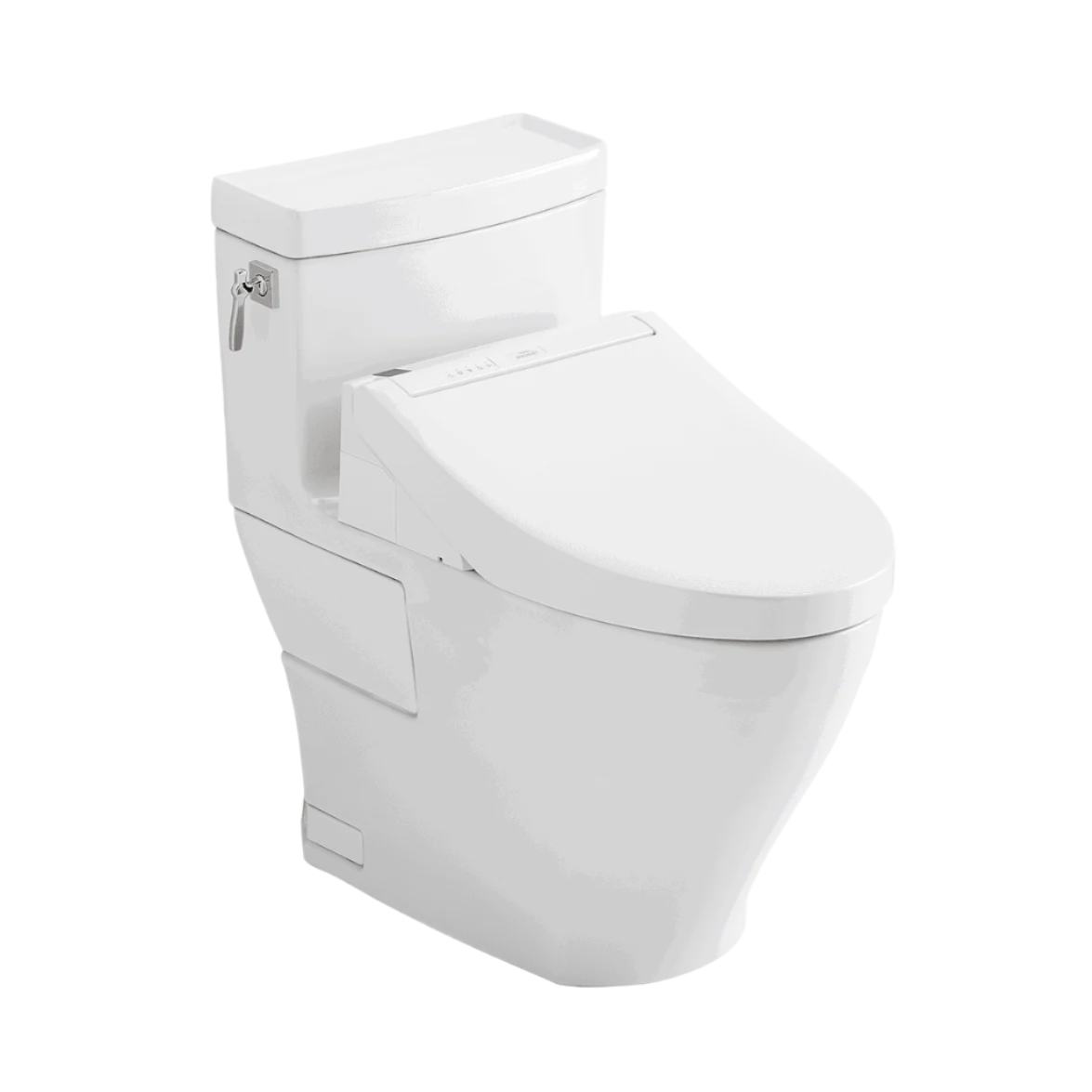 TOTO - Aimes - WASHLET+ C5 One-Piece Toilet - 1.28 GPF - - - Premium Bidet : Smart Toilets & Bathroom Amenities