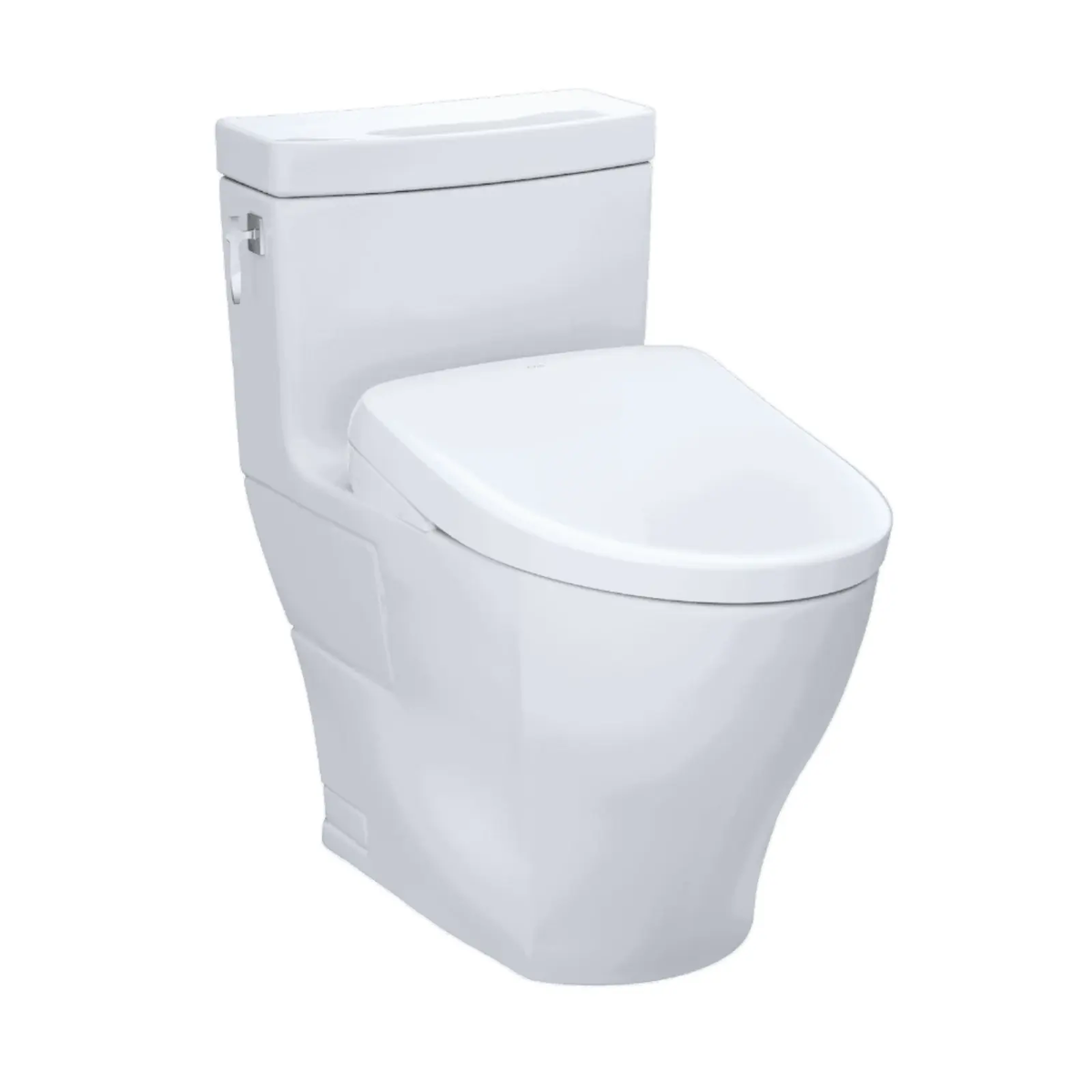 TOTO - Aimes - WASHLET+ S7 One-Piece Toilet - 1.28 GPF - -  - Premium Bidet : Smart Toilets & Bathroom Amenities