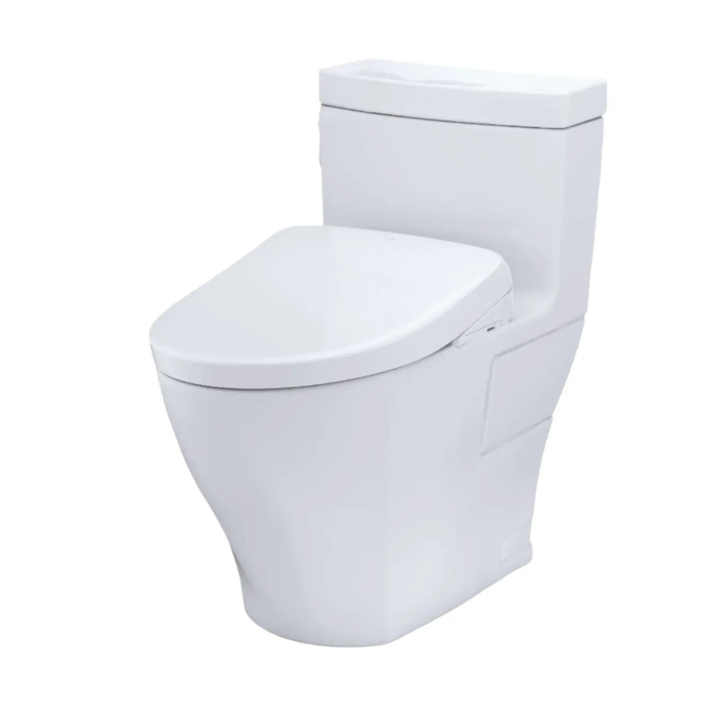 TOTO - Aimes - WASHLET+ S7 One-Piece Toilet - 1.28 GPF - -  - Premium Bidet : Smart Toilets & Bathroom Amenities