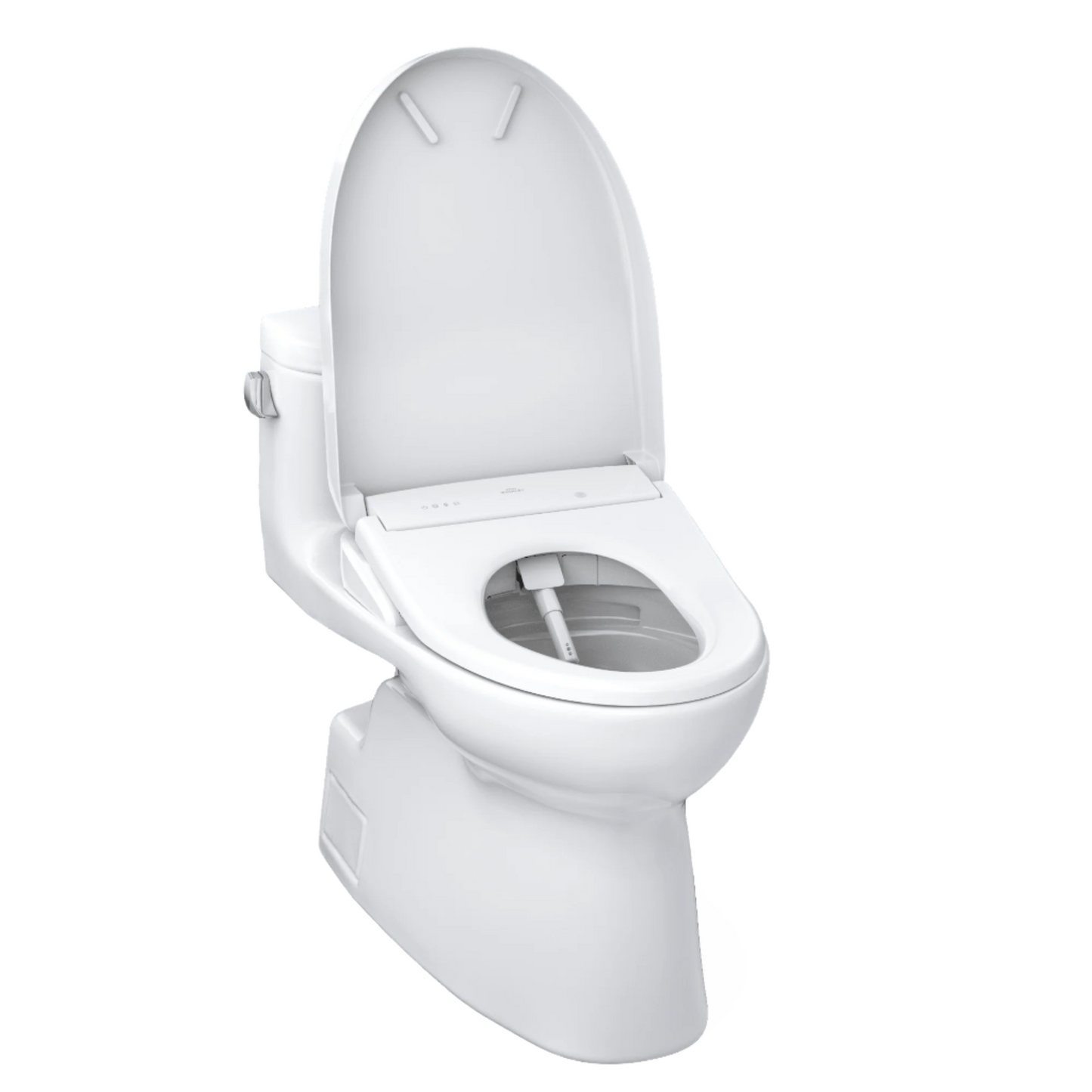 TOTO - Carolina II WASHLET+ S7A One-Piece Toilet - 1.28 GPF - - - Premium Bidet : Smart Toilets & Bathroom Amenities