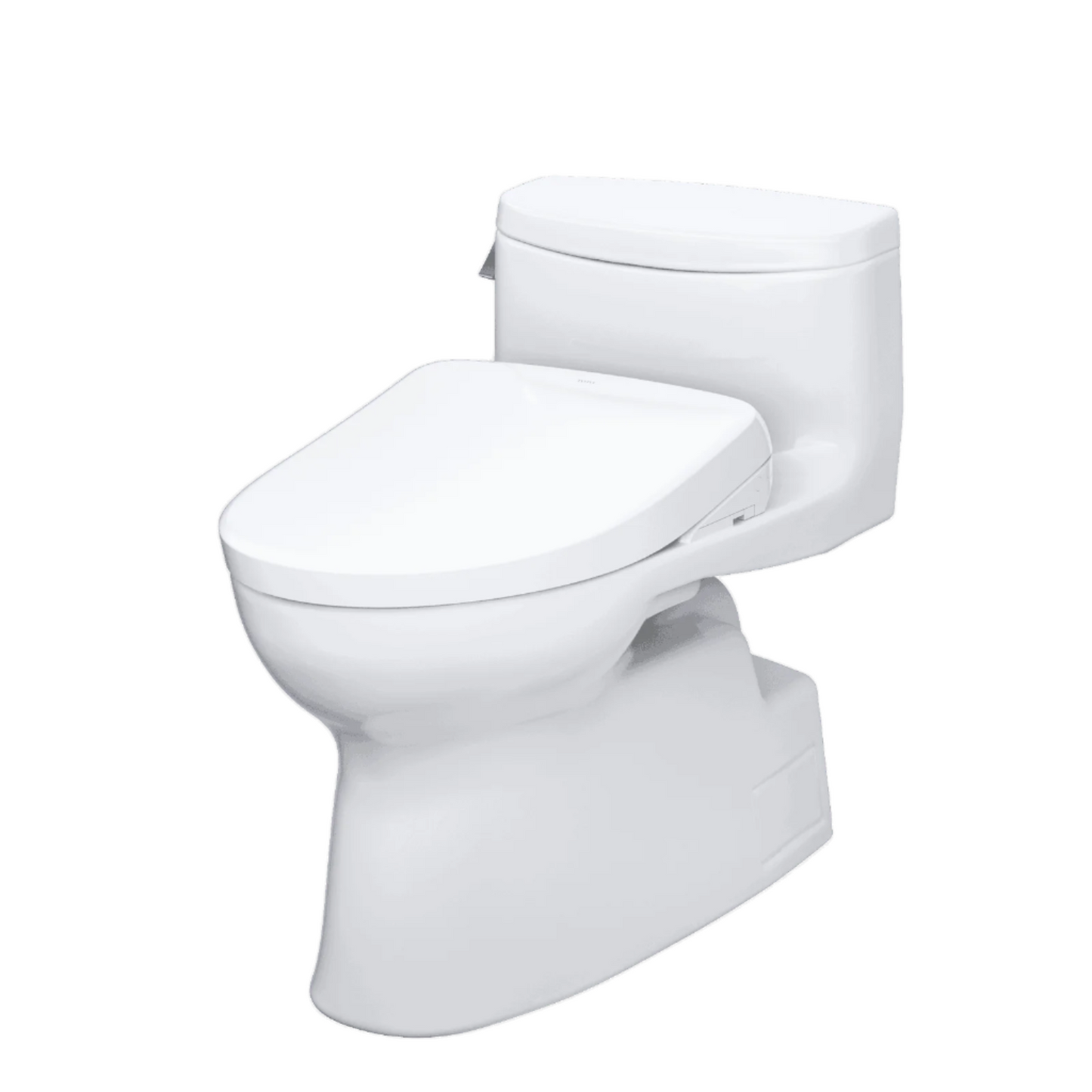 TOTO - Carolina II WASHLET+ S7A One-Piece Toilet - 1.28 GPF - - - Premium Bidet : Smart Toilets & Bathroom Amenities