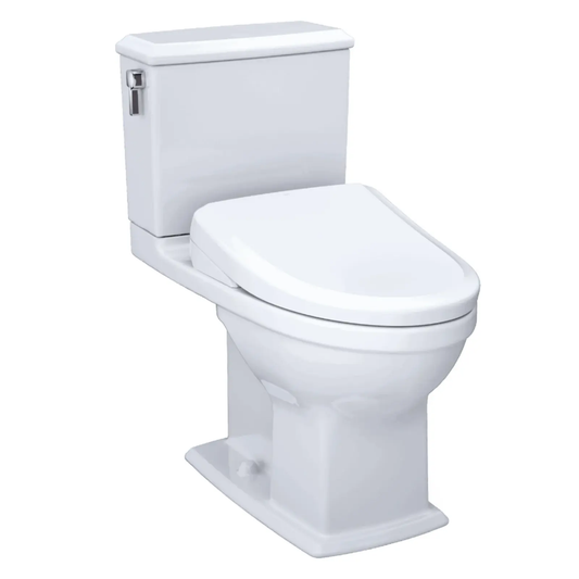 TOTO - Connelly - WASHLET+ S7A Two-Piece Toilet - 1.28 GPF & 0.9 GPF - -  - Premium Bidet : Smart Toilets & Bathroom Amenities