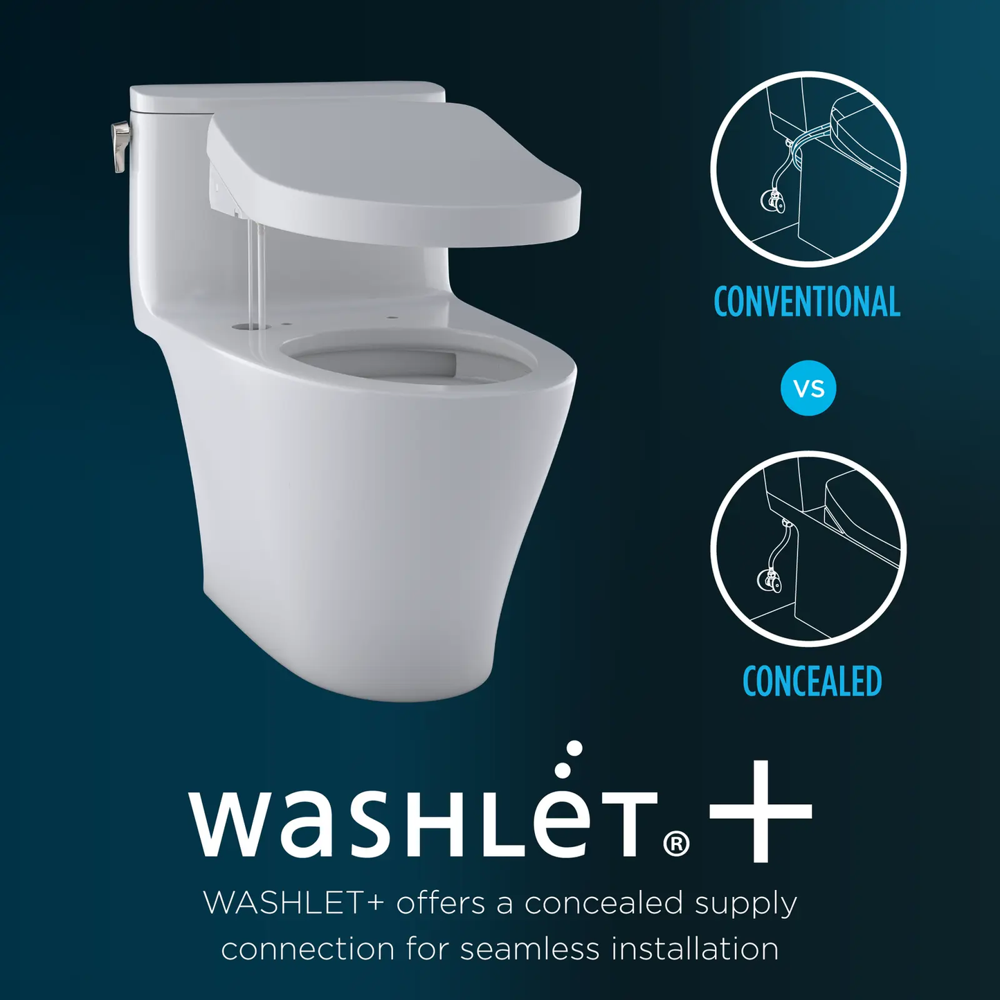 TOTO - Drake Elongated Universal Height TORNADO FLUSH - -  - Premium Bidet : Smart Toilets & Bathroom Amenities