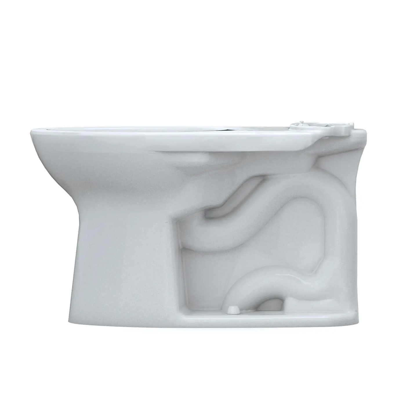 TOTO - Drake  Toilet Bowl with CEFIONTECT Elongated Universal Height TORNADO FLUSH - -  - Premium Bidet : Smart Toilets & Bathroom Amenities