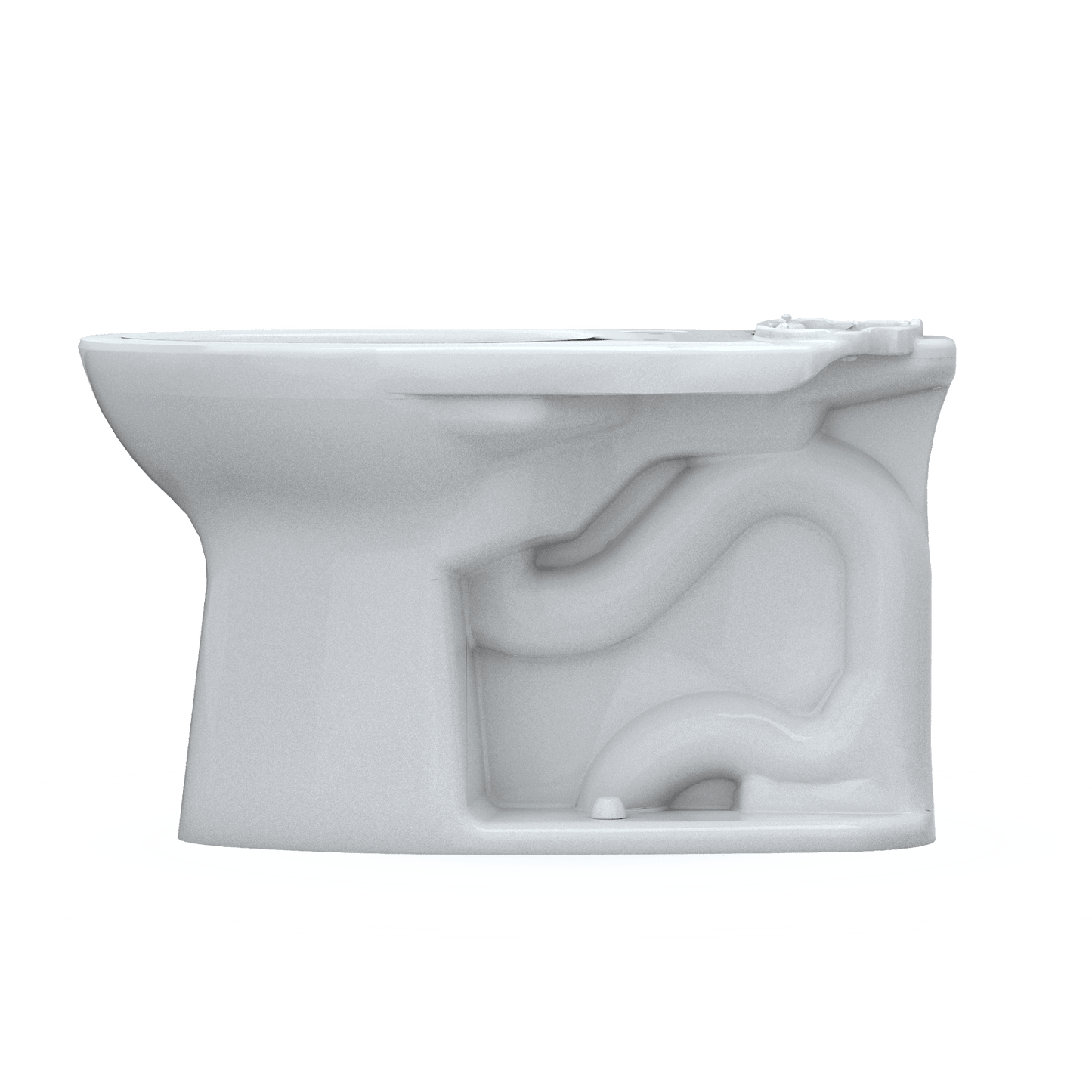 TOTO - Drake  Toilet Bowl with CEFIONTECT Elongated Universal Height TORNADO FLUSH - -  - Premium Bidet : Smart Toilets & Bathroom Amenities