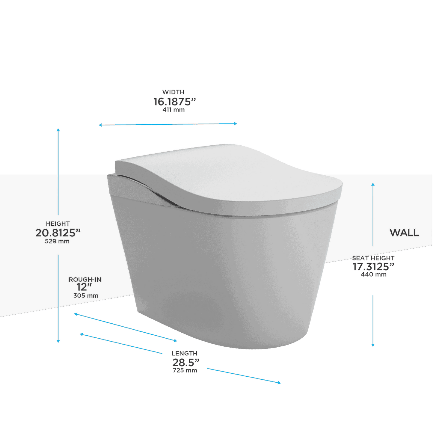 TOTO - NEOREST LS Dual Flush Toilet - 1.0 GPF & 0.8 GPF - -  - Premium Bidet : Smart Toilets & Bathroom Amenities