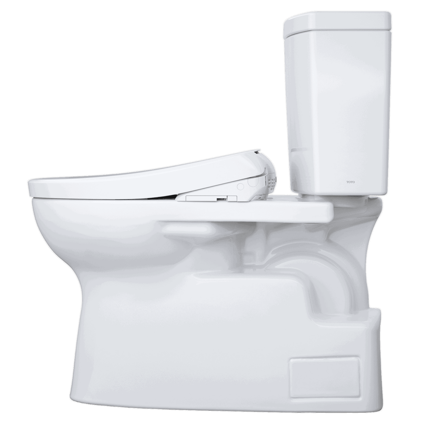 TOTO - Vespin II WASHLET+ S7A Two-Piece Toilet - 1.0 GPF - - - Premium Bidet : Smart Toilets & Bathroom Amenities
