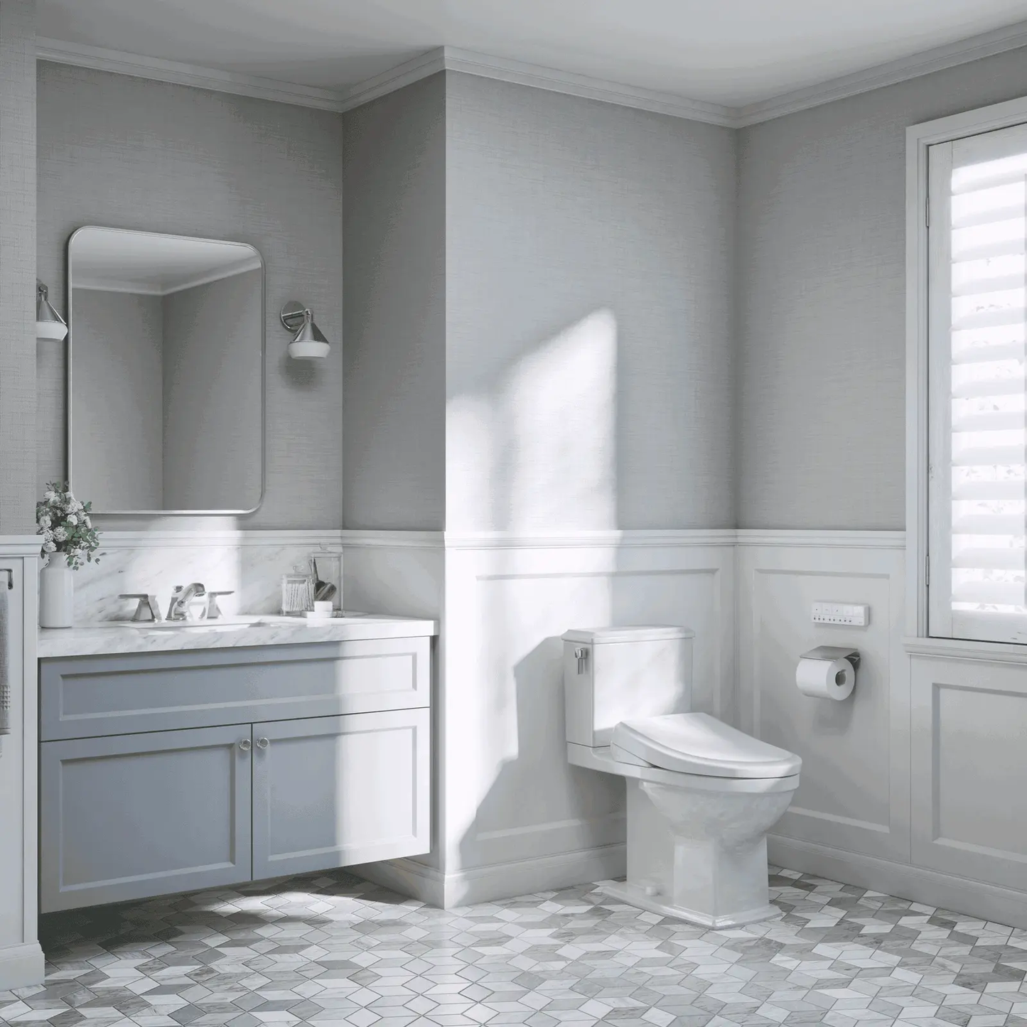 TOTO - WASHLET S7A Electronic Bidet Toilet Seat - -  - Premium Bidet : Smart Toilets & Bathroom Amenities