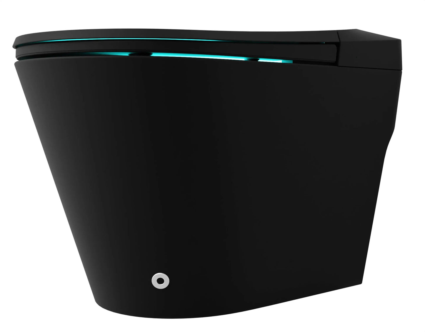 ANZZI ENVO Echo Elongated 1.28 GPF Smart Bidet Toilet in Matte Black - Premium Bidet : Smart Toilets & Bathroom Amenities