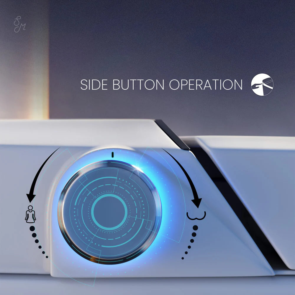 SWISS MADISON - Viro Smart Tankless Elongated Toilet and Bidet, Touchless Vortex Dual-Flush 1.1/1.6 gpf