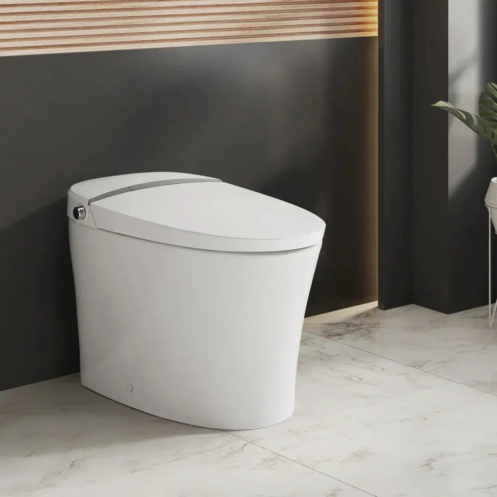 SWISS MADISON  - Viro Smart Tankless Elongated Toilet and Bidet, Touchless Vortex Dual-Flush 1.1/1.6 gpf - Premium Bidet : Smart Toilets & Bathroom Amenities