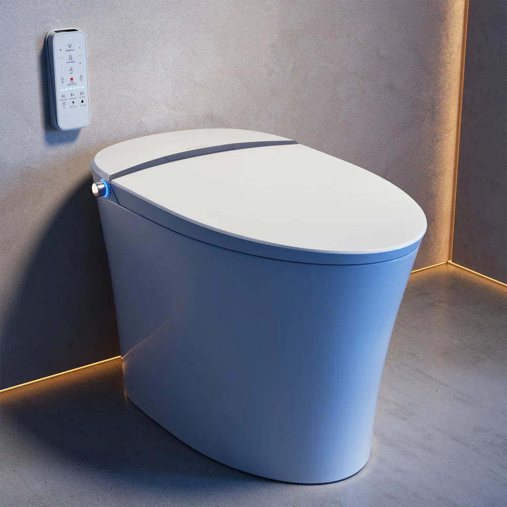 SWISS MADISON - Viro Smart Tankless Elongated Toilet and Bidet, Touchless Vortex Dual-Flush 1.1/1.6 gpf