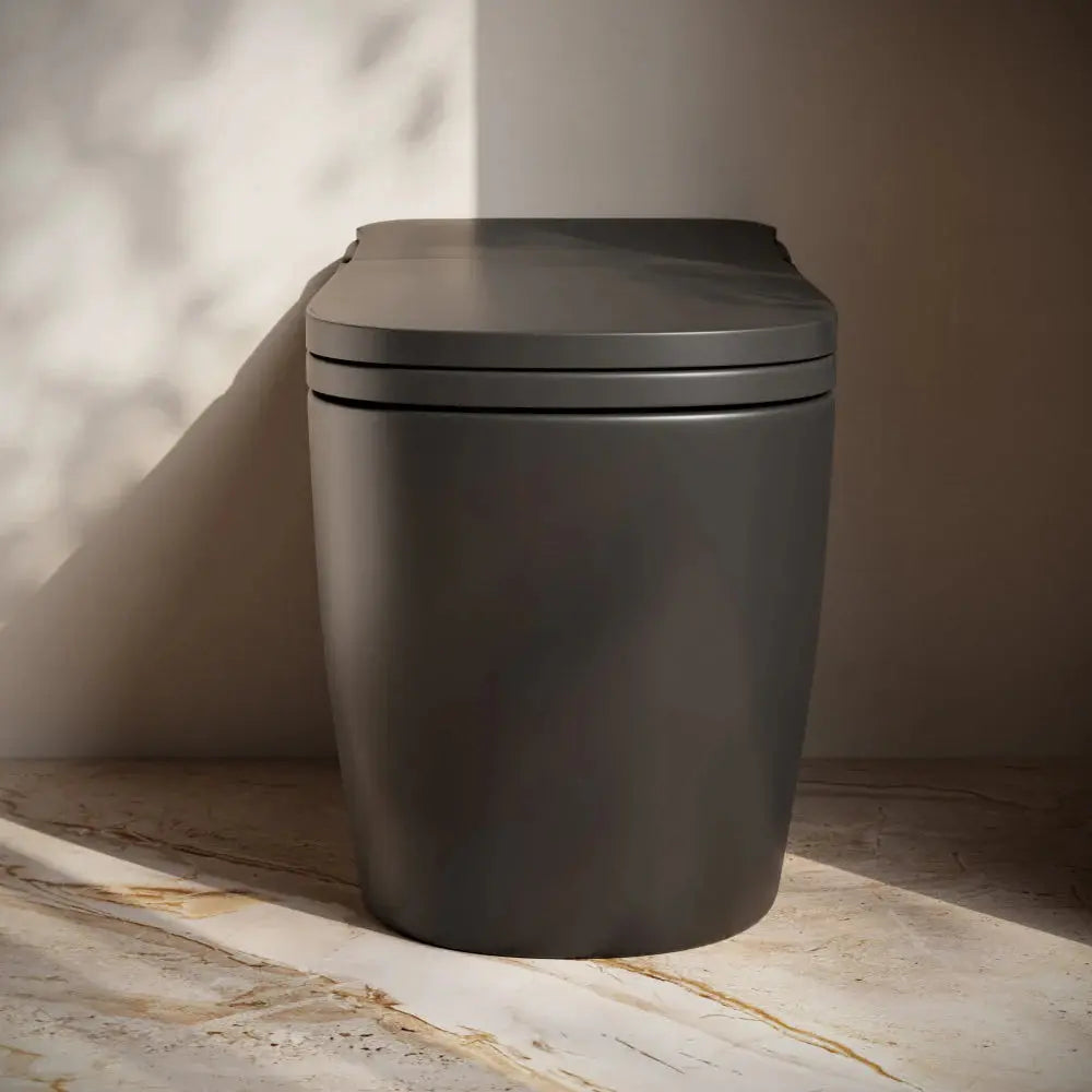 SWISS MADISON  - Avancer One Piece Smart Toilet 1.28 GPF in Glossy White with Heated Bidet, Air Drying, Night Light, Foot Sensor - Premium Bidet : Smart Toilets & Bathroom Amenities