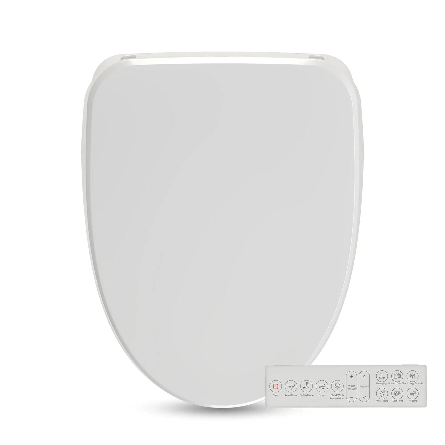 ANZZI Dive Smart Electric Bidet Toilet Seat - Premium Bidet : Smart Toilets & Bathroom Amenities