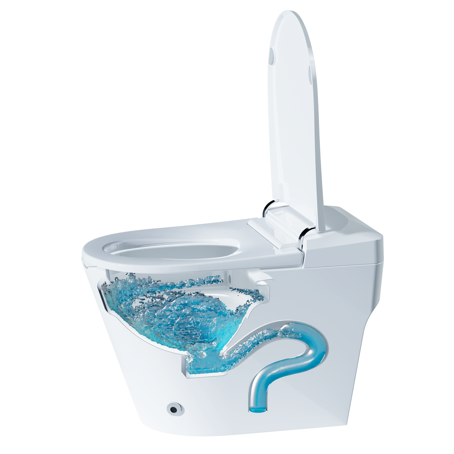 ANZZI ENVO Echo Elongated Smart Bidet Toilet - Premium Bidet : Smart Toilets & Bathroom Amenities