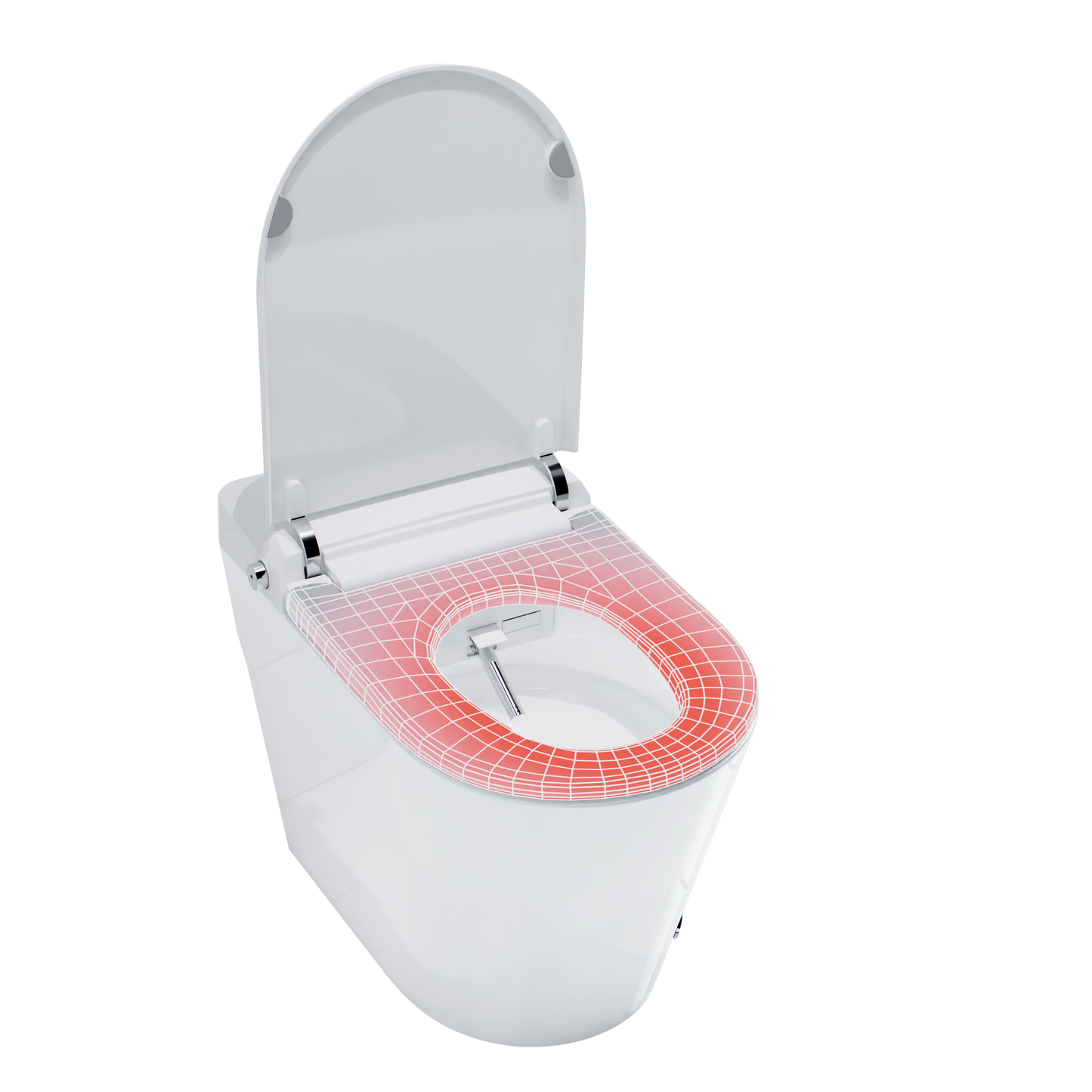 ANZZI ENVO Echo Elongated Smart Bidet Toilet - Premium Bidet : Smart Toilets & Bathroom Amenities