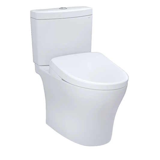 TOTO - Aquia IV - WASHLET+ S7A Two-Piece Toilet - 1.28 GPF & 0.9 GPF - Premium Bidet : Smart Toilets & Bathroom Amenities