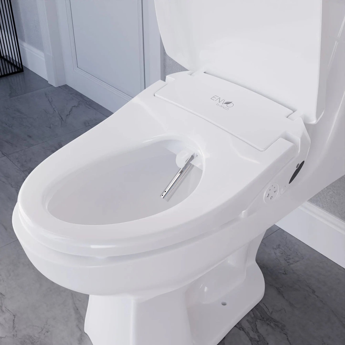 ANZZI Dive Smart Electric Bidet Toilet Seat - Premium Bidet : Smart Toilets & Bathroom Amenities