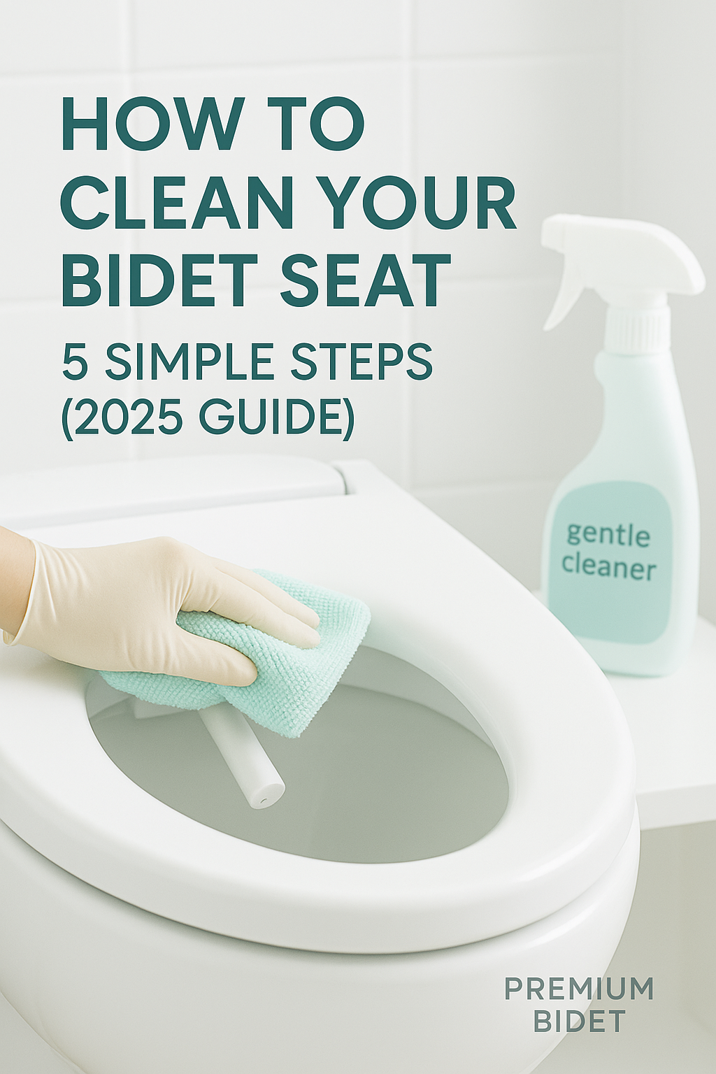 How to Clean and Maintain Your Bidet Seat