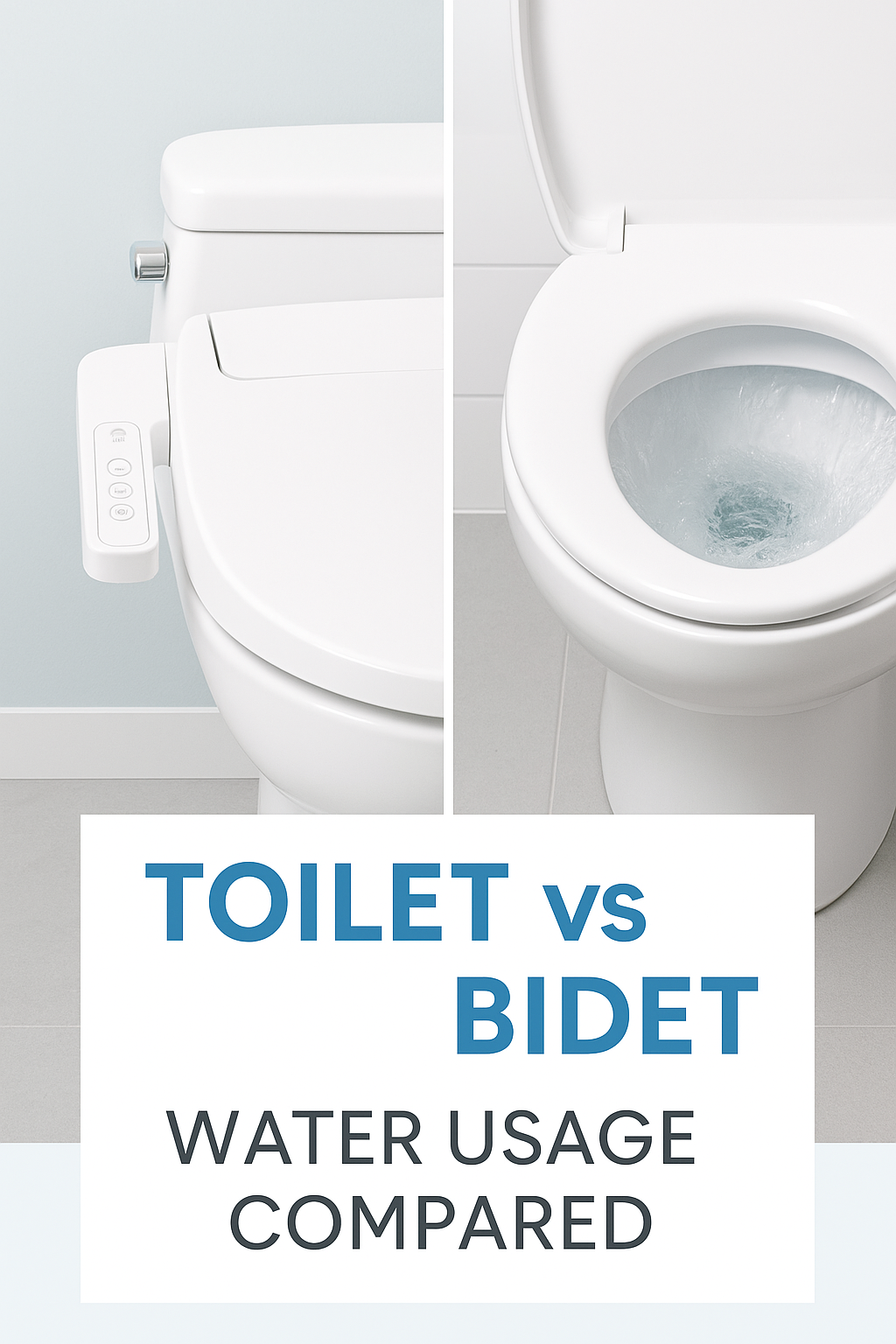 How Much Water Does a Bidet Use?