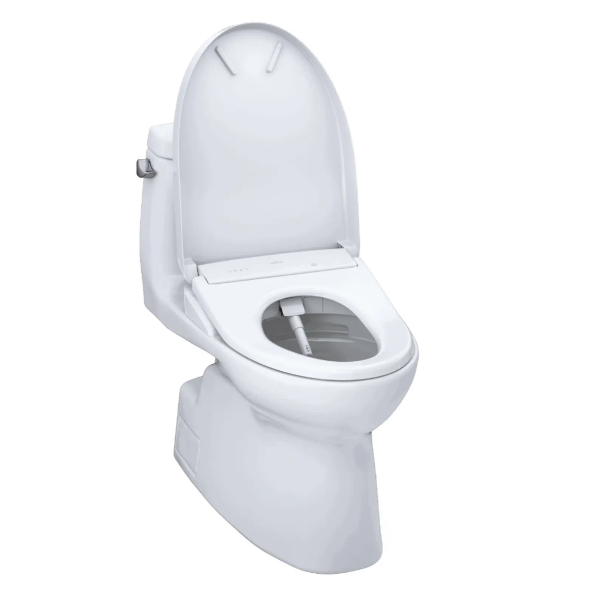 TOTO - Carlyle II WASHLET+ S7A One-Piece Toilet - 1.28 GPF - -  - Premium Bidet : Smart Toilets & Bathroom Amenities 