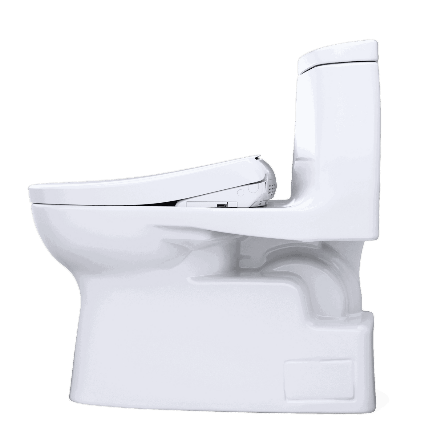TOTO - Carlyle II WASHLET+ S7A One-Piece Toilet - 1.28 GPF - -  - Premium Bidet : Smart Toilets & Bathroom Amenities 
