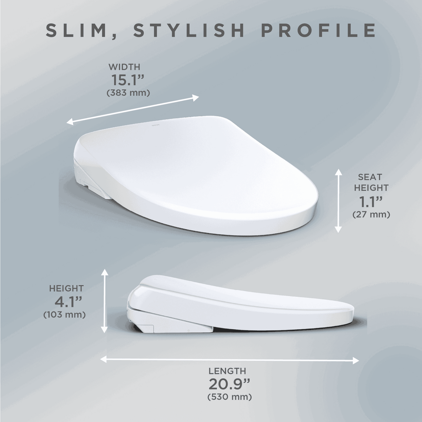 TOTO - WASHLET S7A - -  - Premium Bidet : Smart Toilets & Bathroom Amenities 