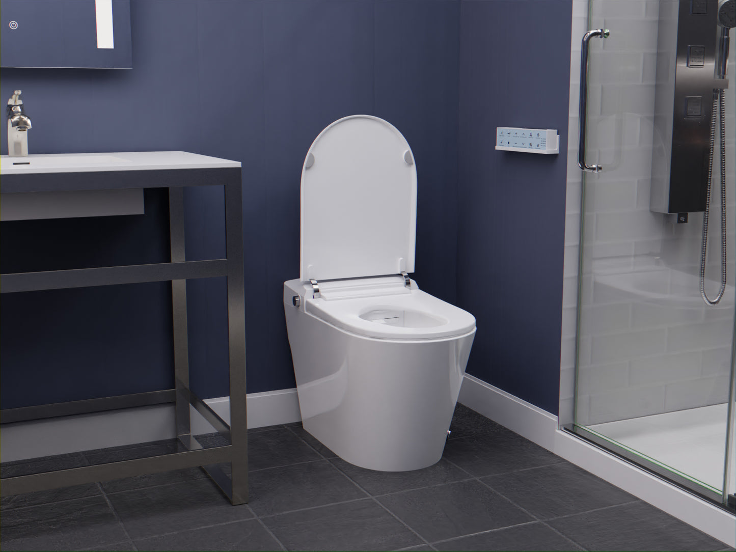 ANZZI ENVO Echo Elongated Smart Bidet Toilet