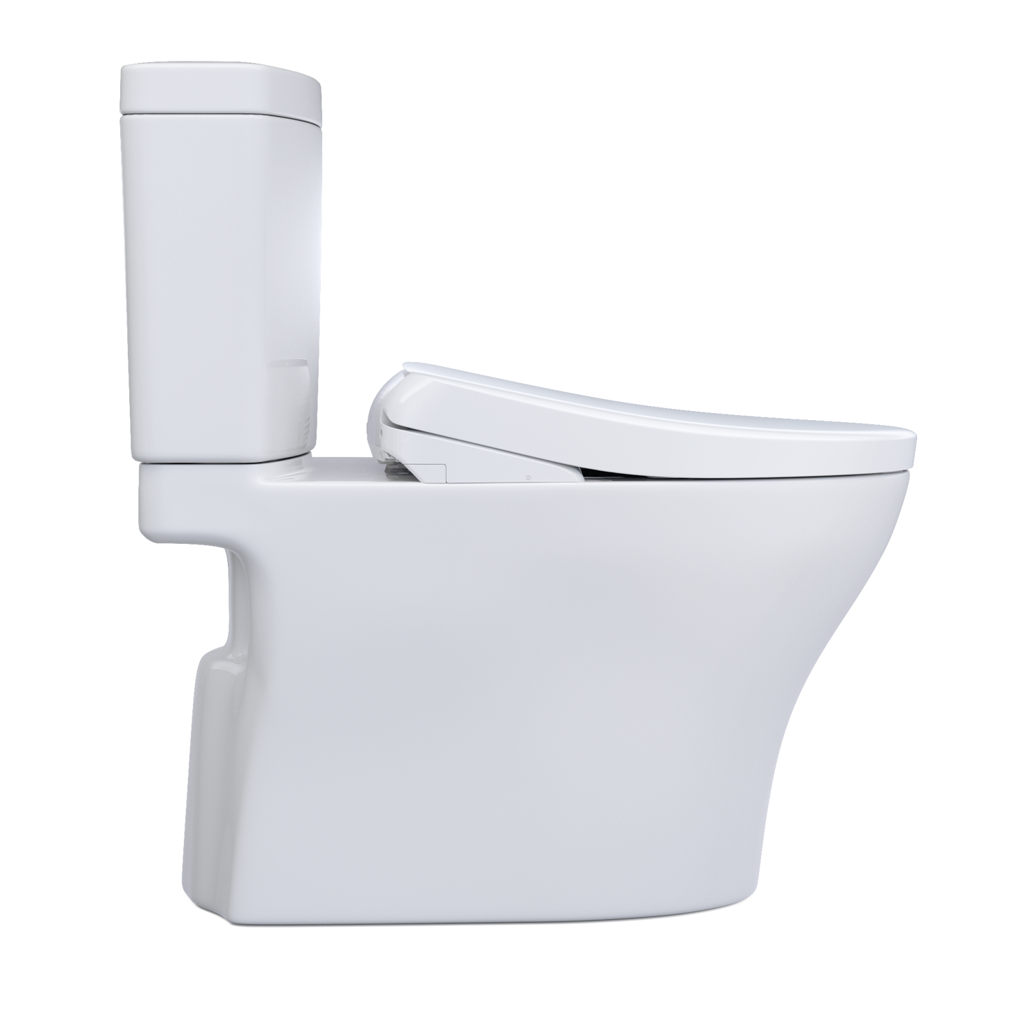 TOTO - Aquia IV - WASHLET+ S7A Two-Piece Toilet - 1.28 GPF & 0.9 GPF