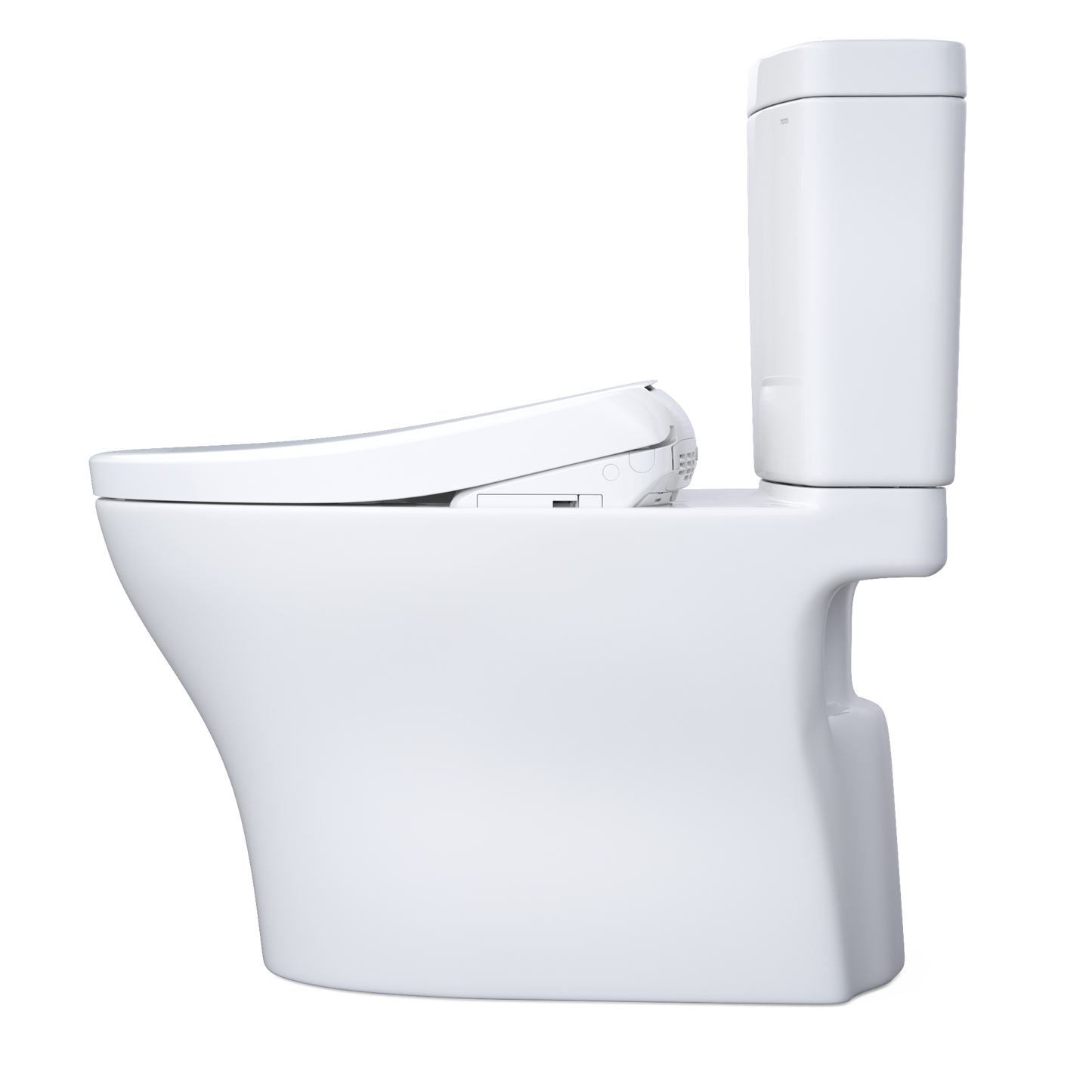 TOTO - Aquia IV - WASHLET+ S7A Two-Piece Toilet - 1.28 GPF & 0.9 GPF