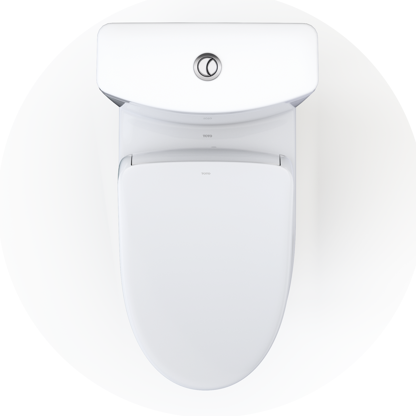 TOTO - Aquia IV - WASHLET+ S7A Two-Piece Toilet - 1.28 GPF & 0.9 GPF